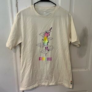 Unisex sized L Converse “Proud To Be” graphic tee